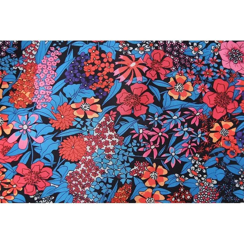 TELLHONEY Женская мода О-образный вырез топы с бантом украшения и брюки на пуговицах — фото 5