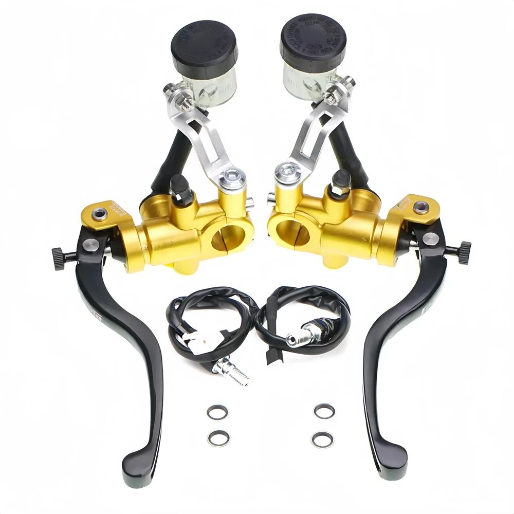 Universal 17.5mm Brake PX1 Motorcycle Brake Clutch Pump Lever Radial Master Cylinder 7/8" 22mm For Yamaha Kawasaki Suzuki