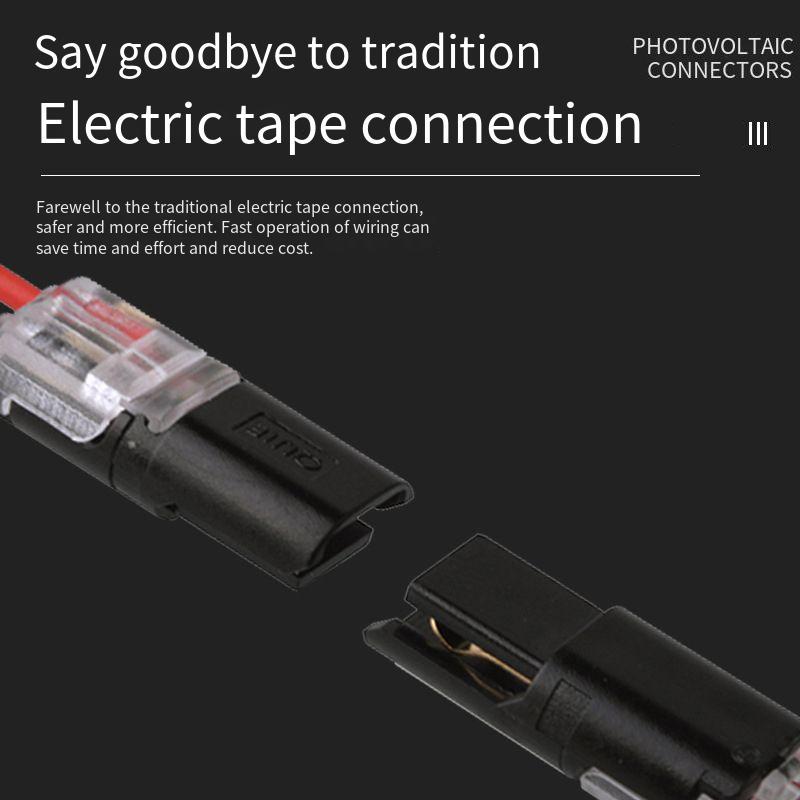 High Quality D2 Plug Car Waterproof Electrical Connector Wire Cable Automotive Led Solder-Free And Strip-Free Terminal Blocks