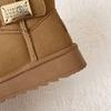 Schneestiefel Damen Winter Samt Verdickt Warm Baumwollschuhe Weiche Sohle Rutschfest und Schneesicher Dicke Sohle Kurze Stiefel Baumwollschuhe