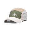 1Pc Multi- Patchwork Baseball Cap, Outdoor Hiking Baseball Cap with Mountain Sunrise Design, Adjustable Breathable Hat