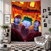 Wall TapestrySouth Park Art Hanging Cloth Decorative Background Cover for Room Decoration