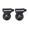 Telescopic Ladder Wheels PU Casters For Easy Movement Stability Indoor Outdoor Use Hand Tools Accessories