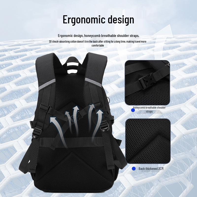 Extra Large Men's Lightweight Travel & Business Backpack