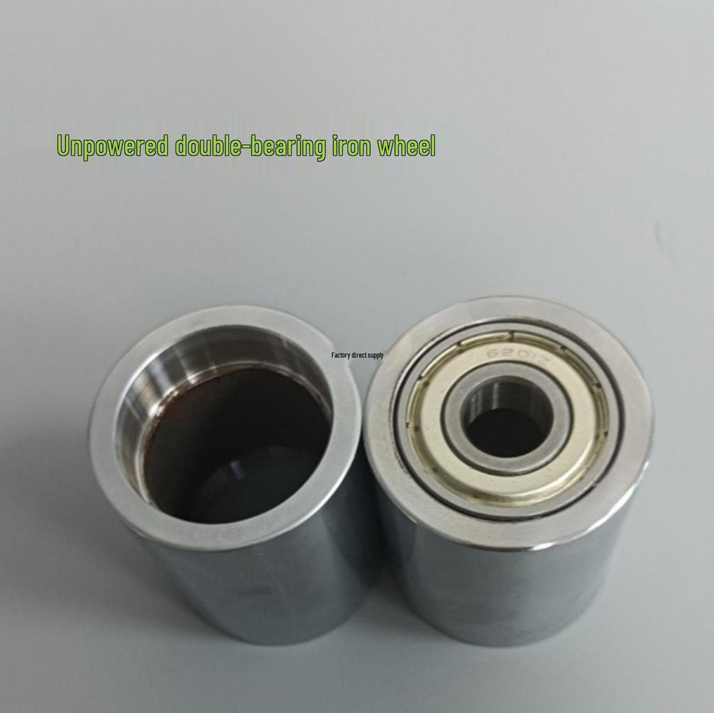 BAA Series Double Bearing Iron Idler Conveyor Roller Wheel