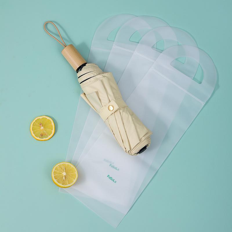 10PCS Semi-Transparent Umbrella Storage Bags, Waterproof Bags, Outgoing Water Cup Storage Bags, Wet Umbrella Bags