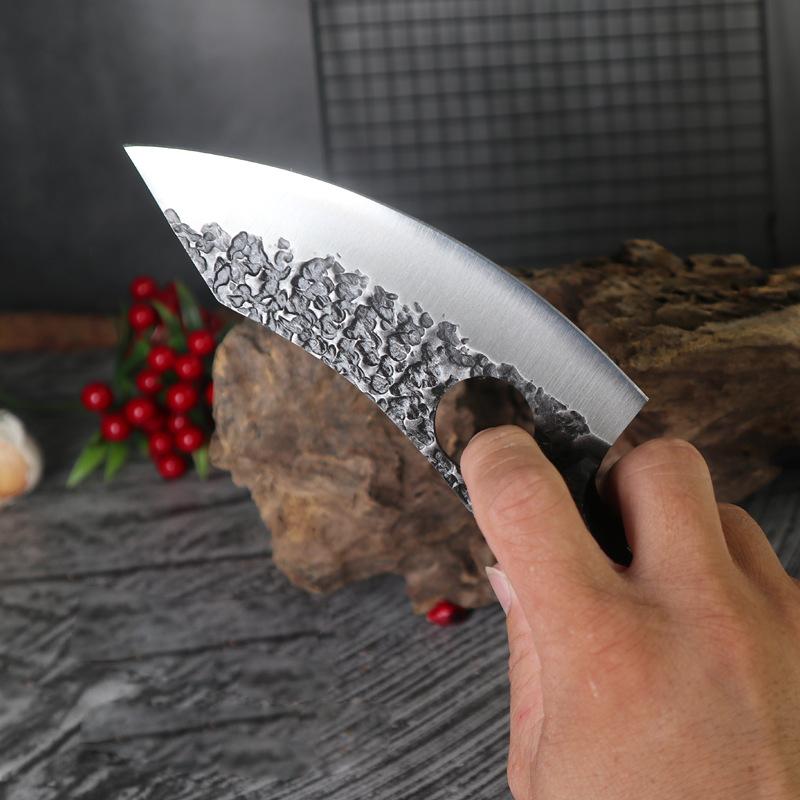 Forged Boning Knife Kitchen Knife Sharp Chef's Knife Special Knife for Slaughter
