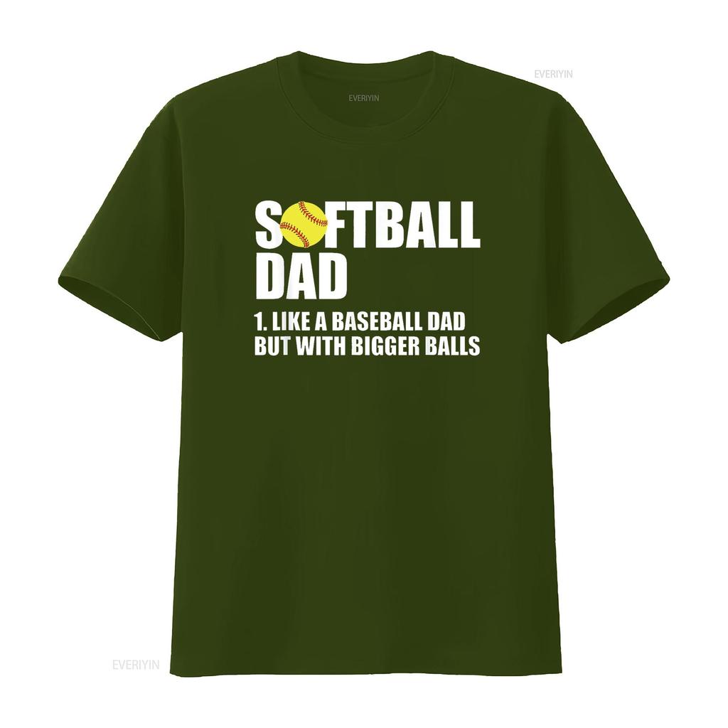 Softball Dad Definition Funny T Shirt vintage Washed Unisex Stylish designer clothes Comfortable graphic homme fashion