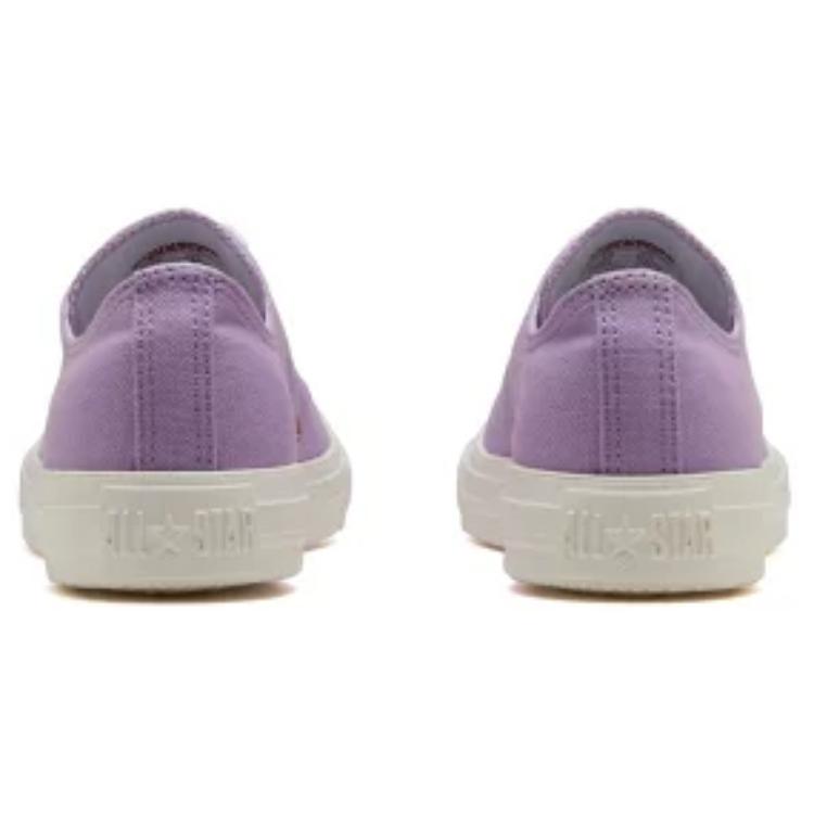 Converse All Star Light Pe Ox Comfortable Versatile Low Top Canvas Shoes Women Sneakers Purple 31312931