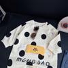 Nebeans Polka Dot Long Sleeve Infant Romper - Spring & Autumn Cotton Onesie