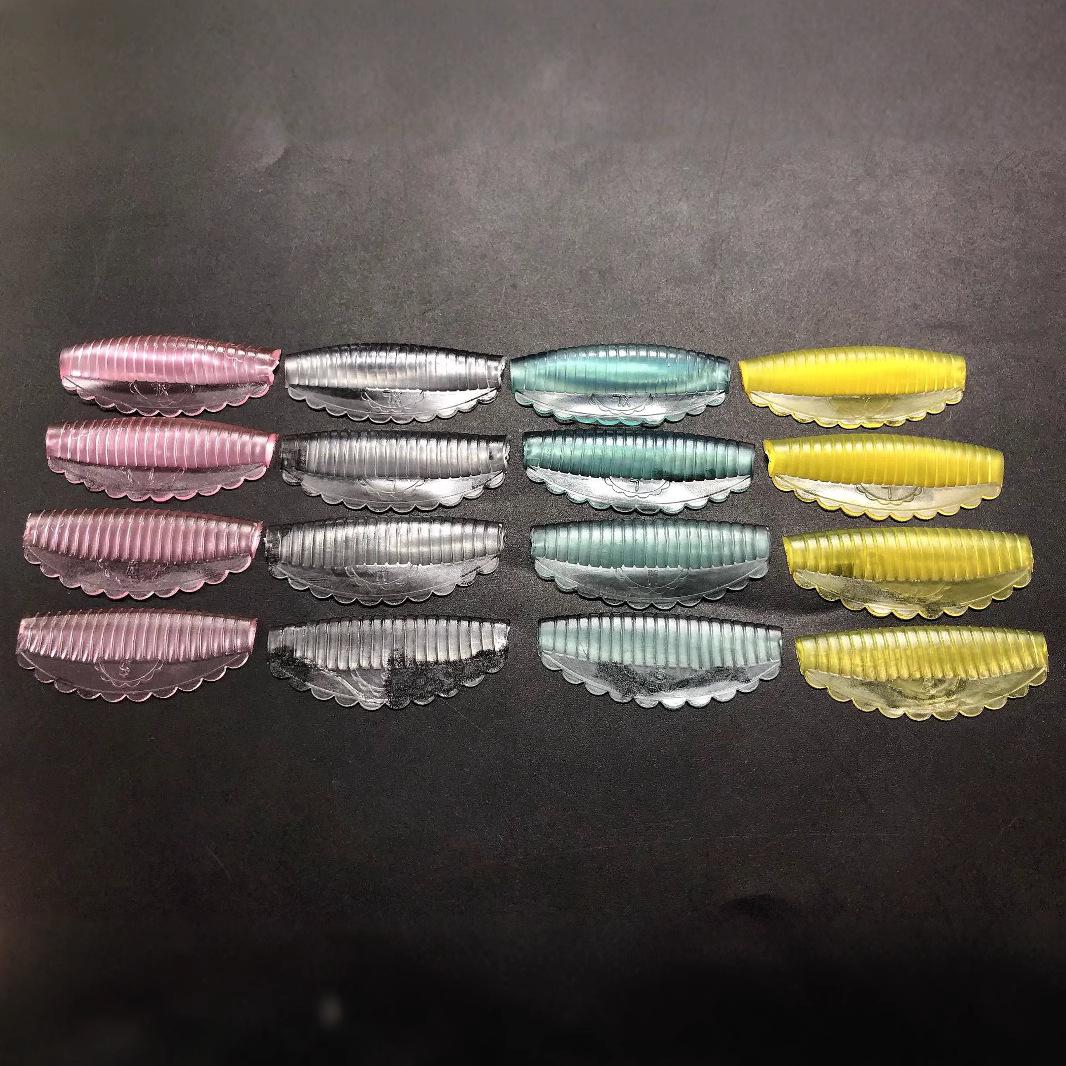 

Keratin Lash Lift Kit: 4 Pairs Transparent Sunflower Edge Silicone Shields