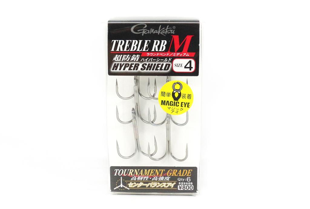 Gamakatsu 67460 trojháček RB M Hyper Shield velikost 4 (7850)