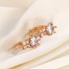 Flash Diamond Bow Ear Buckle Unique Design Earrings Earrings Stud Earrings Versatile