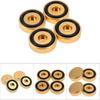 Aluminium Alloy Anti Vibration Feet 40 * 10mm Amplifier Feet Durable Cutting Board Feet  Amplifiers