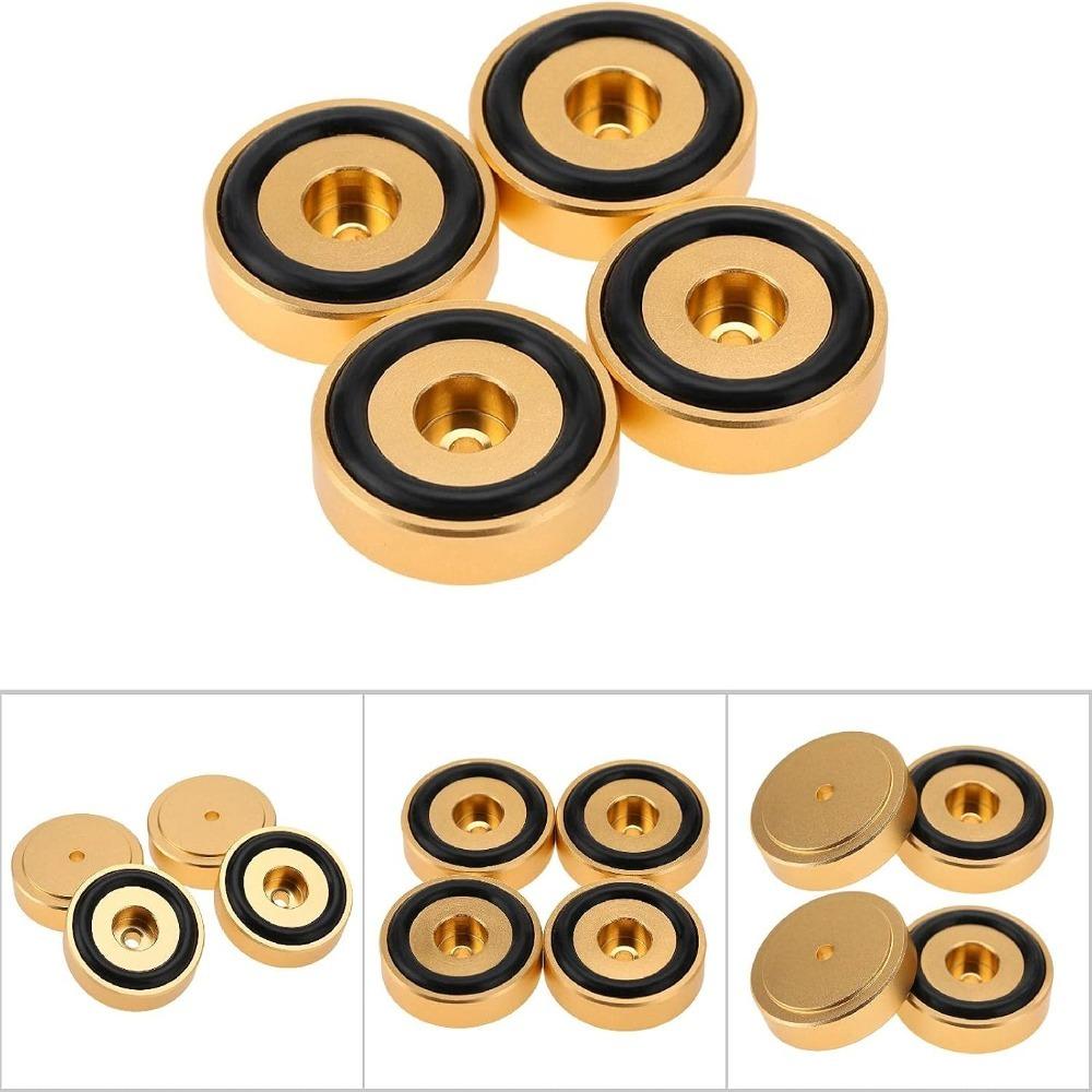 Aluminium Alloy Anti Vibration Feet 40 * 10mm Amplifier Feet Durable Cutting Board Feet Amplifiers