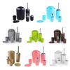 6 Pcs Bathroom Accessories Set Toothbrush Holder Soap Dispenser Toilet Brush