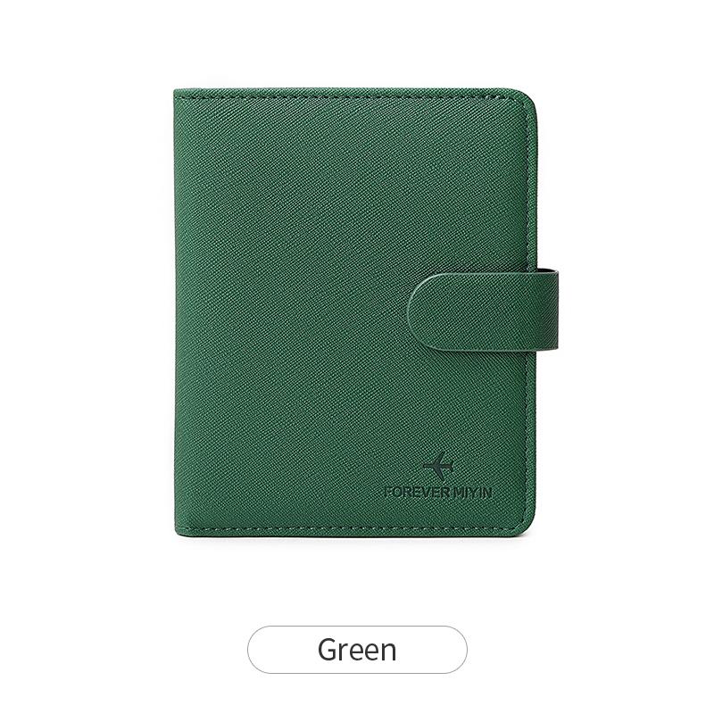 Multi functional RFID shielded passport holder PU leather ID card bank card passport bag wallet travel accessories unisex
