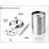 Adjustable Stainless Steel Furniture Legs for Sofas, Cabinets, TV Stands, Tables, Desks, and Beds