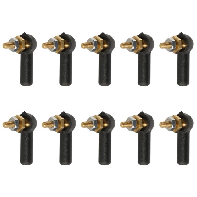 10pcs Tie End Ball Joint Positioning Ball Head 2mm/3mm For Precise Assembly And Child Safe Model Rod Ends Ball Connector