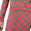 GUCCI Pre Owned 2010s Gg Pattern Knitted Mini Skirt 743320-XKC8X-5804