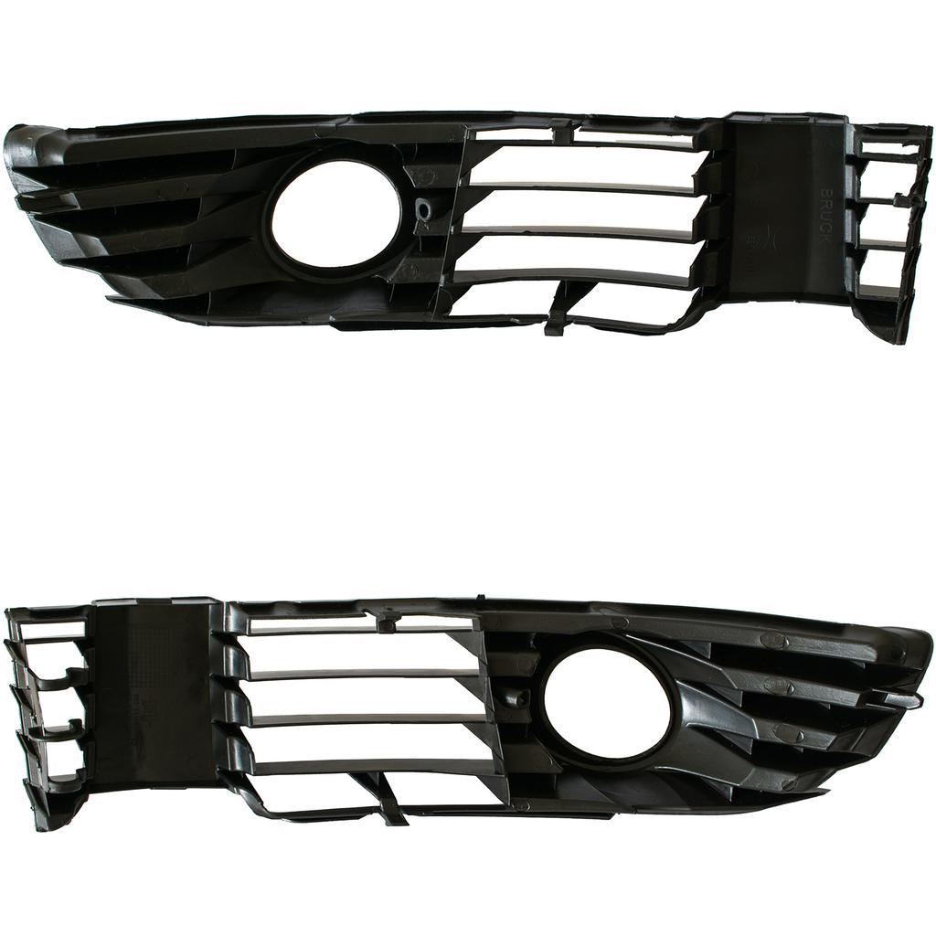 VW Passat B5 00-05 Grille Insert Front Bumper, Halogen Version, Left + Right, 2 Pcs Set