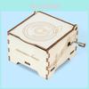 Kids Stem Hand Crank Music Box With Multimaterial Construction For Physics Science Education