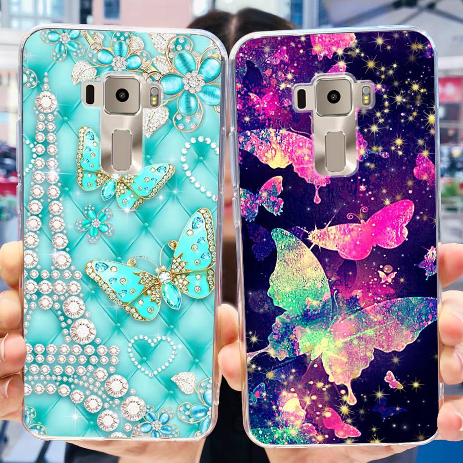 For Asus ZenFone 3 ZE520KL ZA520KL Case Asus ZenFone3 Z017D Z017DA Z017DB 5.2" Fashion Soft Silicone TPU Phone Back Cover