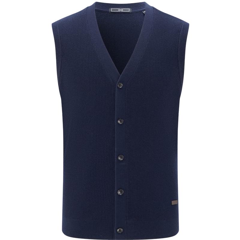 

Мужской жилет-кардиган с V-образным вырезом из 100% шерсти M