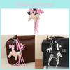 Miu Animal Theme Leather Small Horse Key Holder With Braided Cord For Backpack And Gift Use