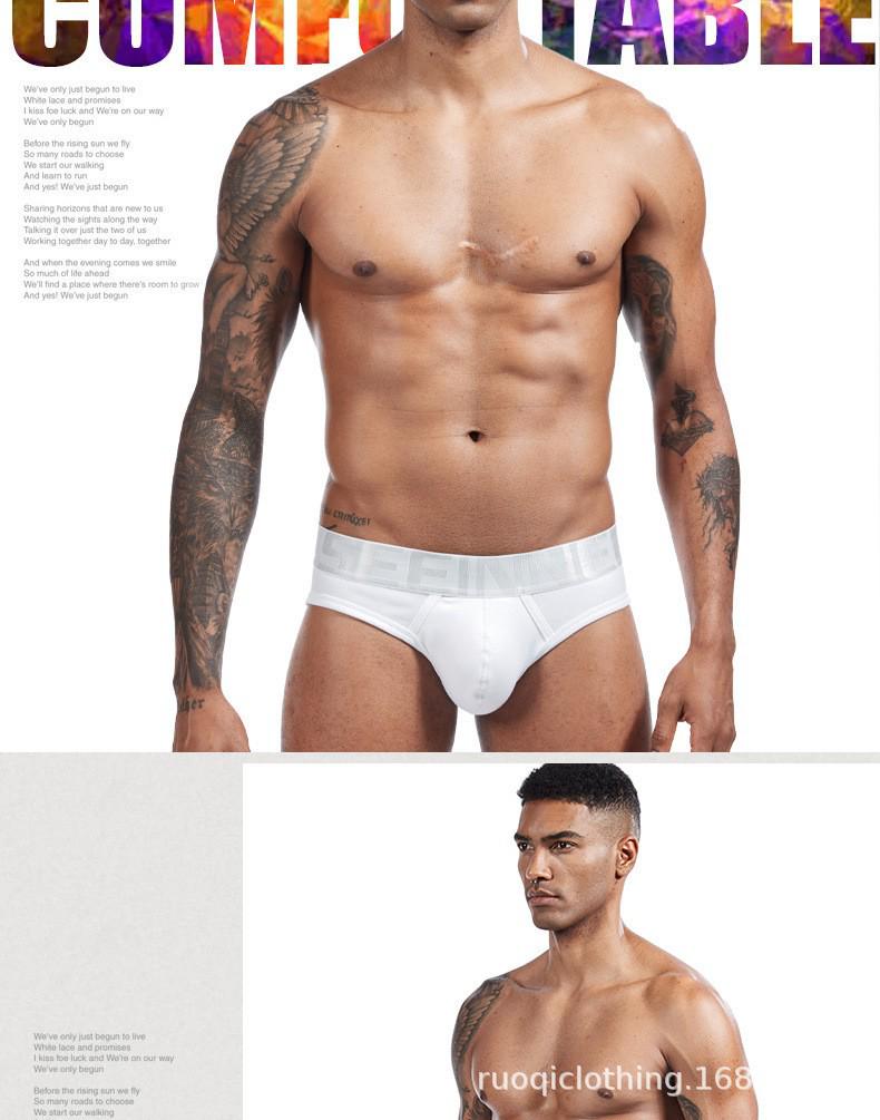 Men's Stylish Cotton Low-Rise U-Pouch Briefs - Comfortable, Trendy & Sexy