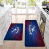 Crystal Palace Flannel Area Rug Soft Kitchen Floor Mat Non Slip Carpet Room Decor