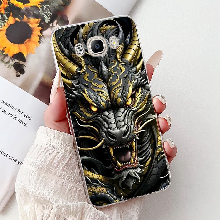 For Samsung Galaxy J5 2016 Case SM-J510F New Luxury Painted Cover Soft Silicone Phone Case For Samsung J3 J5 J7 2016 Fundas Capa