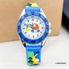 3D Cartoon Excavator Quartz Digital Watch for Kids
