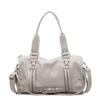 Minimalist Pillow Shoulder Bag For Women In Pu Oil Wax Leather With Large Capacity