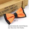 Classic Children's Bow Tie Baby Boy's Girl Fashion Solid Color Adjustable Bow Tie Children's Two-tone Pet Dog and Cat Bow Tie