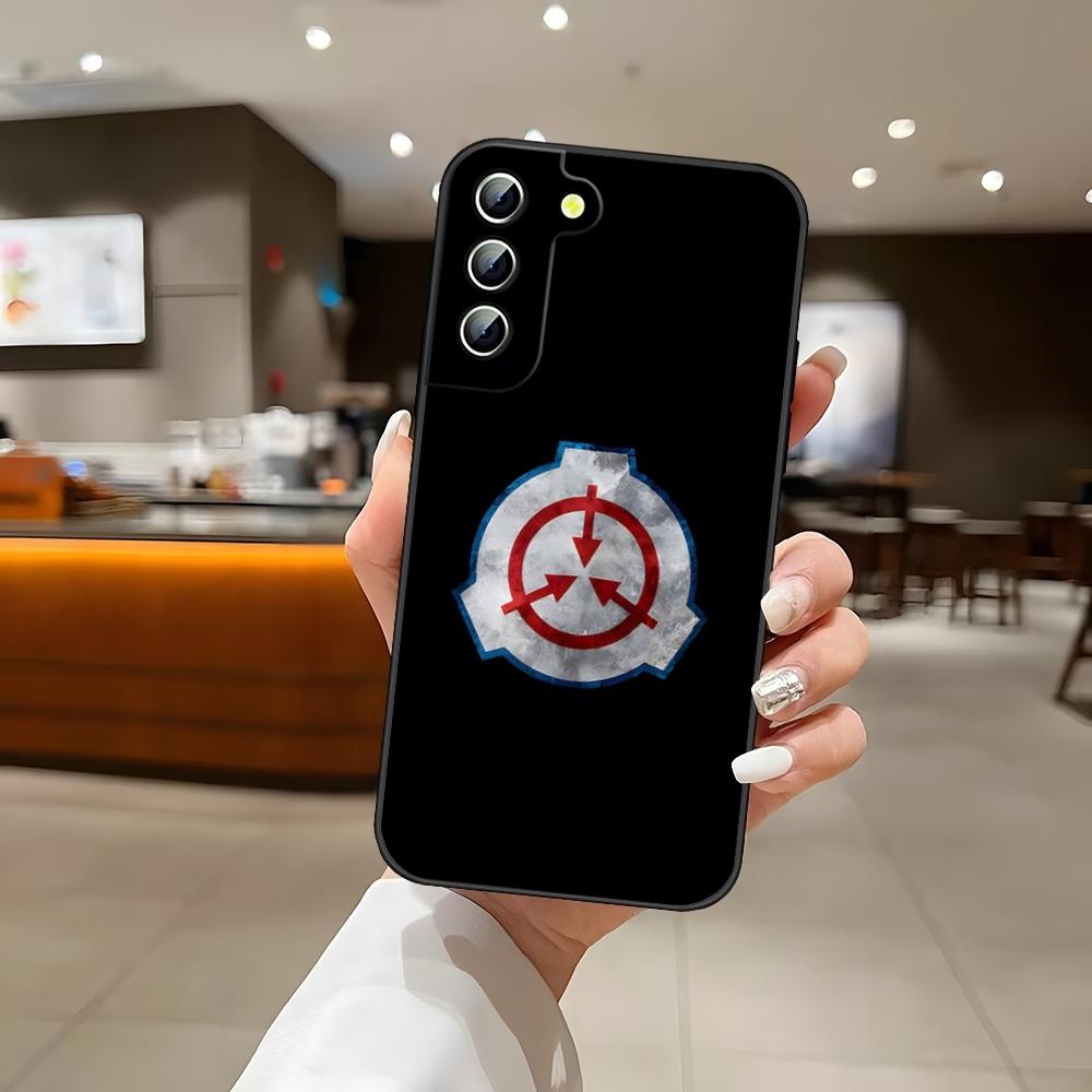 SCP S-Special Containment Phone Case For Samsung S24 Ultra S22 S23 S25 S20 Fe S21 Plus A54 A34 A16 A53 Back Cover