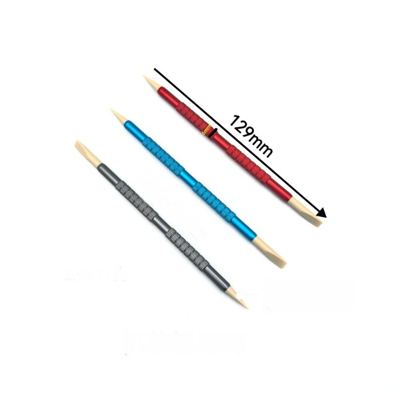 1 Stück Uhrmacher Uhrenreparaturwerkzeug Peek Stick mit Hilfs-Uhrwerkkernklemme Uhr Zifferblatt Reinigungsstift