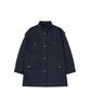 ROUGHTYPE Washed Safari Mid Jacket - Navy