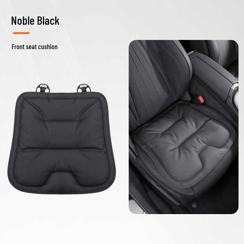 Mercedes-Benz & BMW Universell Nappaläder Bilbarnstolskudde – Perforerad, Bekväm, Halkfri, Förtjockad för Alla Årstider.