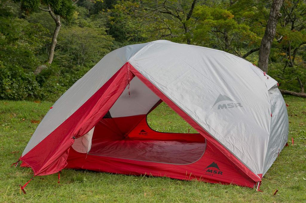 MSR Outdoor Backpacking Tent with Ground Sheet Lightweight Japanese 37313 (Footprint) Elixir-4 (4 Person) [Official Product]