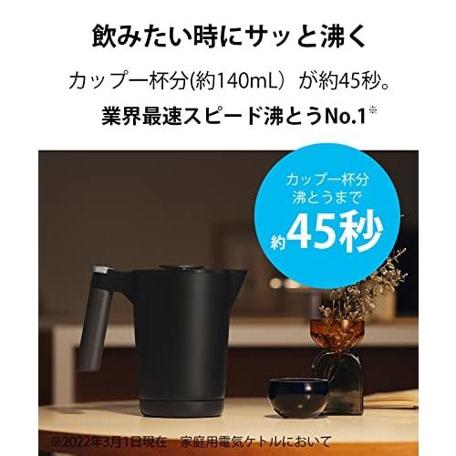 Tiger Thermos (TIGER) Electric Kettle with Temperature Adjustment Function, Water Boiler, Coffee Drip, Stainless Steel, 7Safe+ 1.0L, Prevents Hot Wate