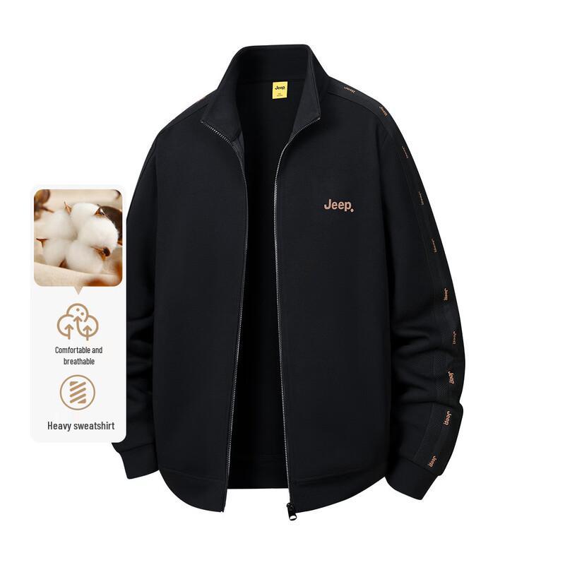 JEEP Men s Heavyweight Full-Zip Sweatshirt Jacket 2XL