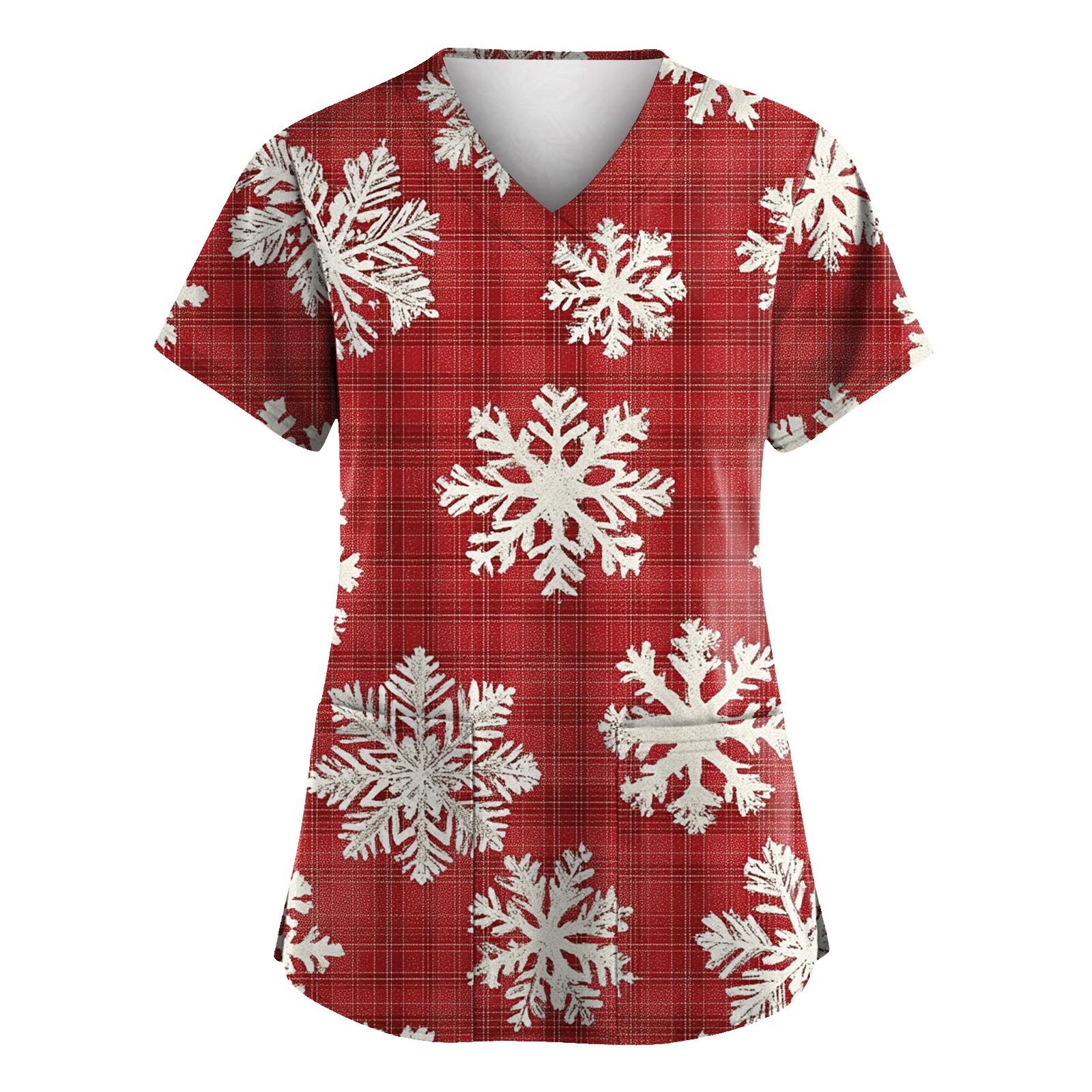 

Женская мода с v-образным вырезом, короткими рукавами и карманами, топы с принтом S чёрный