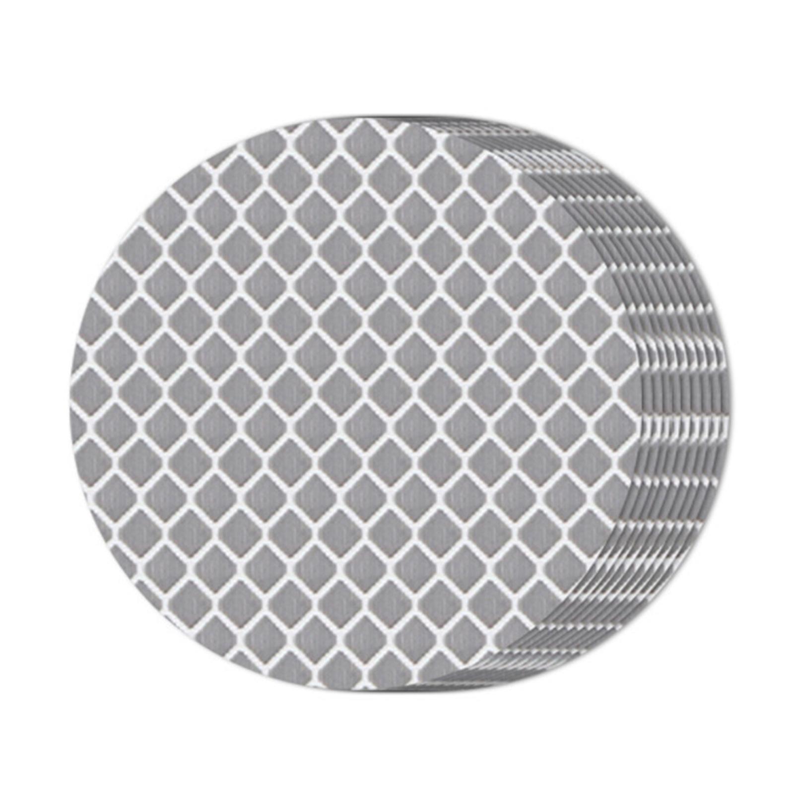 

10 шт. светоотражающие наклейки на бампер автомобиля, светоотражающие наклейки, светоотражающие предупреждающие полосы, подходящие для велосипедов, школьных сумок белый