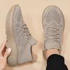 Women Sneaker Knit Comfortable Thick Sole Casual Shoes Breathable Stylish Sports Women Tennis Shoes Female Shoes Plus Size Men