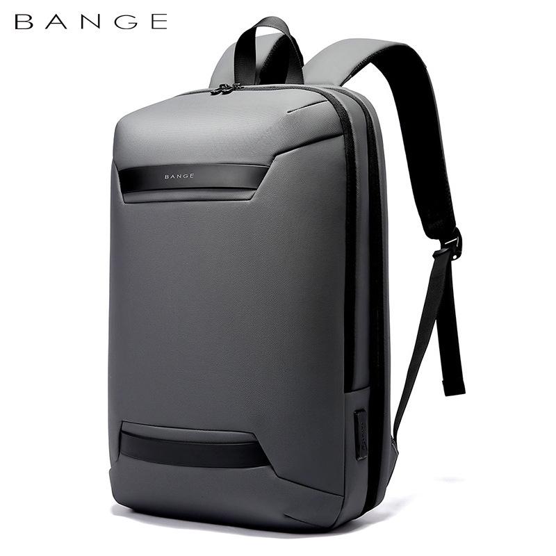BANGE Men's Large-Capacity Laptop Backpack – Casual Business & Student Use