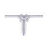 Erotic Panties Women's Thong Underwear Lace Hollows Out T Back Low Waist See Through Pearl Panties