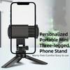 Foldable Phone Tripod Desktop Handheld Stabilizer Selfie Live Streaming Portable Phone Holder Stand