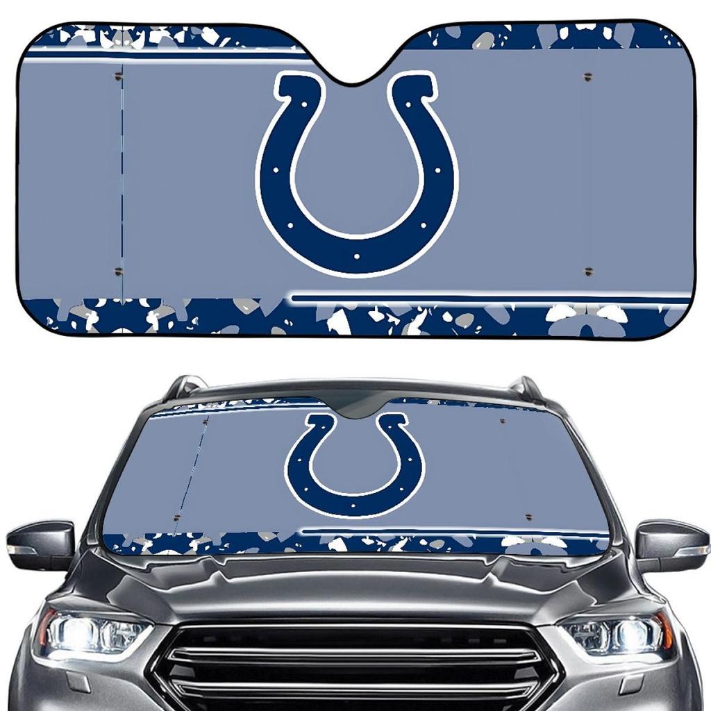 Indianapolis Colts Custom Car Front Sunshade for Heat Insulation & Sun Protection