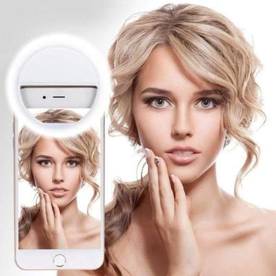 SHOP-STORY - SELFIE LIGHT : The Ultra-Illuminating LED Ring for Successful Selfies On Smartphone
